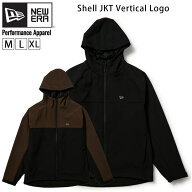 ニューエラ パフォーマンス アパレル シェル ジャケット バーティカル ロゴ NEW ERA ウインドブレーカー …