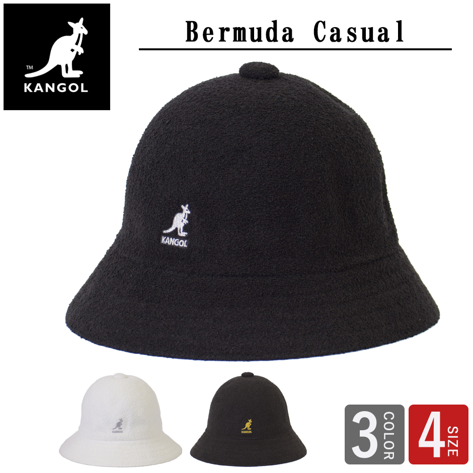 送料無料 カンゴール KANGOL パイルハット BERMUDA CASUAL 最大41%OFFクーポン HAT ハット ロゴ kangol アメカジ 帽子 好きに 大きいサイズ ブランド xl ロゴハット