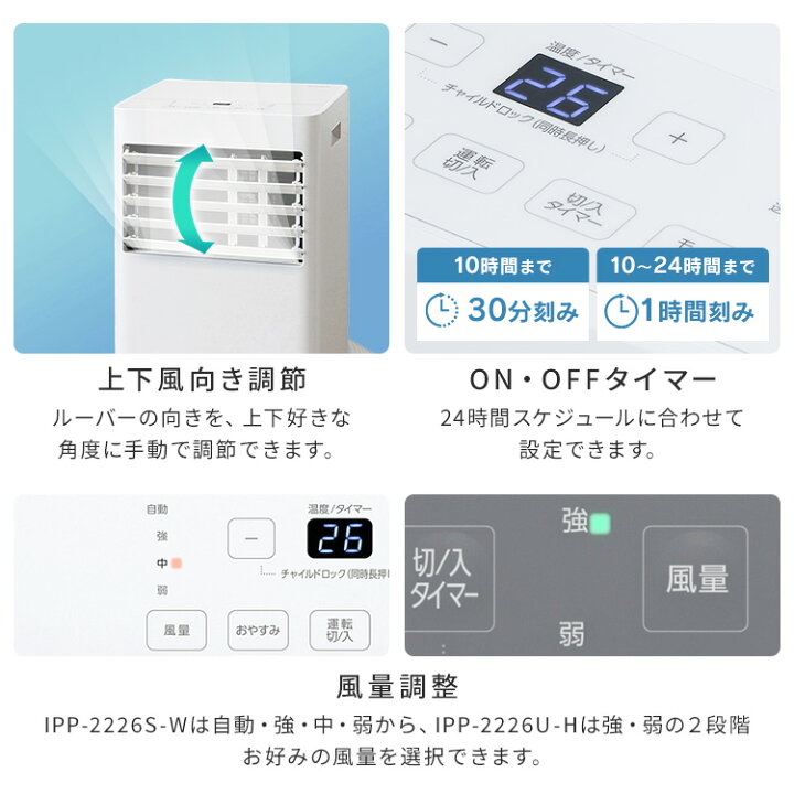 楽天市場】スポットクーラー 家庭用 スポットエアコン アイリス 