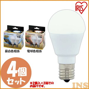 LEDd E17 S^Cv 40` LDA4NEL-G-E17/W-4T52P FEdF 4Zbg LEDd LED LEDCg d Ɩ 傤߂ Cg v  邢 Ƃ炷 ECO GR ȃGl ߖ ߓd Lb`