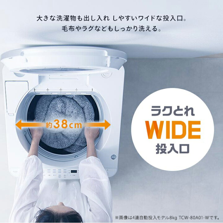 IRISOHYAMA/アイリスオーヤマ 8kg洗濯機 ITW-80A02-W 2023年製No.3422 