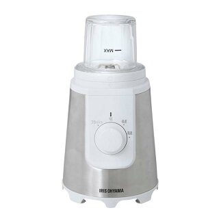 《エントリーでポイント5倍》ミキサーミル付きミキサーIJM-M800-W氷も砕ける氷ジューサージューサーミキサーミルつきミキサー低速ジューサー低速高速ジュースコーヒーコーヒーミル離乳食ハーブソルトフローズンミル付き調理家電アイリスオーヤマ