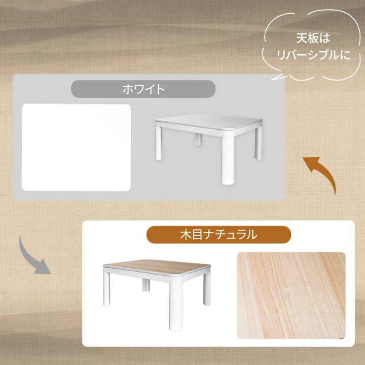 楽天市場】TEKNOS テクノス こたつ テーブル 小型 60×80 こたつ 本体 