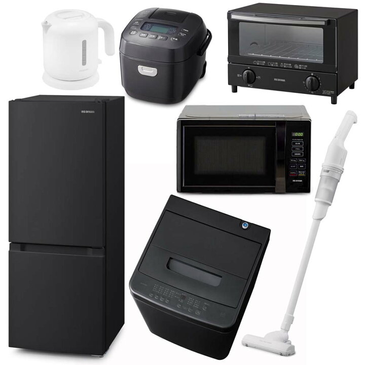 楽天市場】【新品】家電セット 一人暮らし 7点 冷蔵庫 2ドア 133L 洗濯  