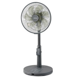 扇風機 dcモーター アイリスオーヤマ 静音 タイマー付き リモコン付き 上下左右 風量調整9段階 節電 パワフル シンプル おしゃれ 省エネ リビング扇風機 dc扇風機 DC リビングファン 寝室 WOOZOO LFD-307L *