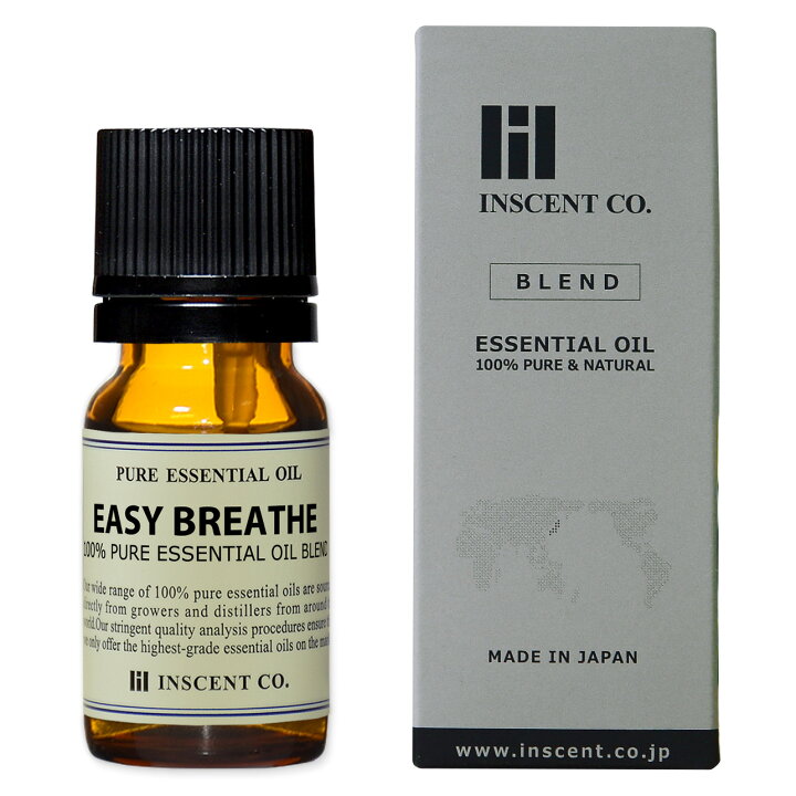 楽天市場 ブレンドオイル イージーブリース 10ml ブレンド 精油 エッセンシャルオイル アロマ 花粉症 花粉 対策 予防 インセント Ist インセントオンラインショップ 楽天市場 ブレンドオイル イージーブリース 10ml ブレンド 精油 エッセンシャルオイル アロマ 花粉症 花粉 対策 予防 インセント Ist インセントオンラインショップ