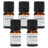 エッセンシャルオイル 精油 アロマオイル よりどりバリュー5本セット (各5ml) アロマ インセント お試し …