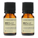 昼用夜用ブレンド2本セット(各10ml) エッセンシャルオイル 精油 アロマオイル アロマ セット アロマディフューザー ア…