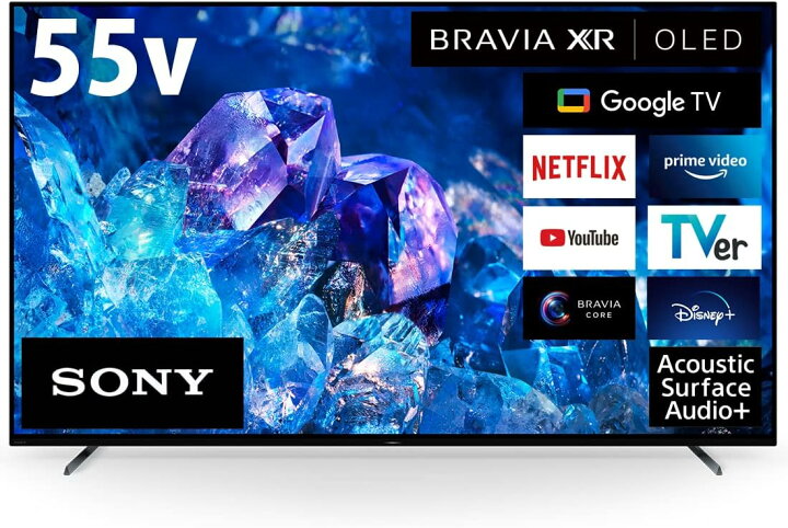 有機ELテレビ BRAVIA(ブラビア) KJ-55A8H [55V型 /Bluetooth対応 /4K 
