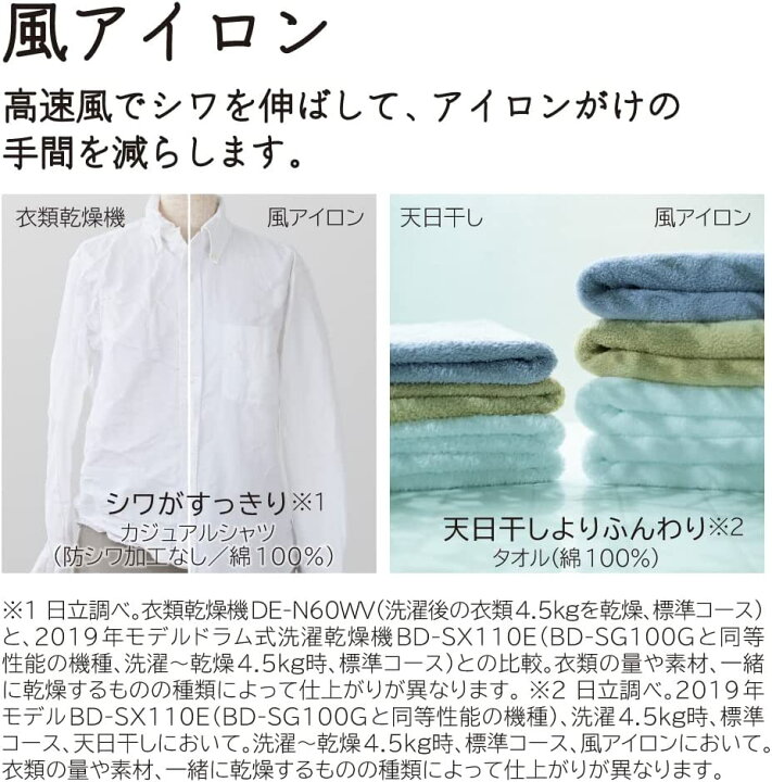 楽天市場】日立 ドラム式洗濯乾燥機 洗濯10kg/乾燥6kg ホワイト ビッグ 