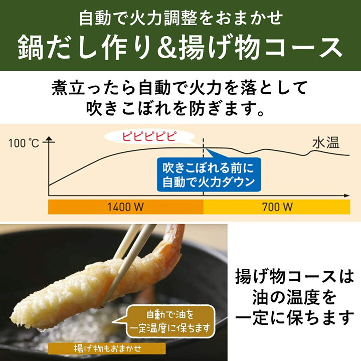 楽天市場】パナソニック ホットプレート IH 7段階火力調整 焼肉 ホット 
