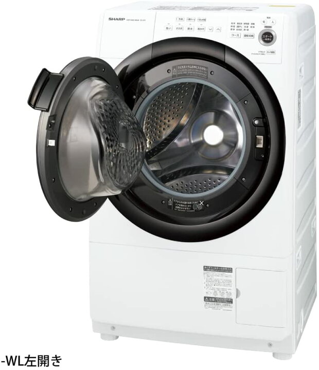 楽天市場】シャープ ドラム式 洗濯乾燥機 ES-S7G-WL ヒーターセンサー 