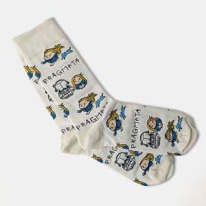 Pragmata Pattern Socks �v���O�}�^ �\�b�N�X �O�b�Y �j�����p Insert Coin ���� �I�t�B�V���� �C�M���X �I���W�i�� �f�U�C��