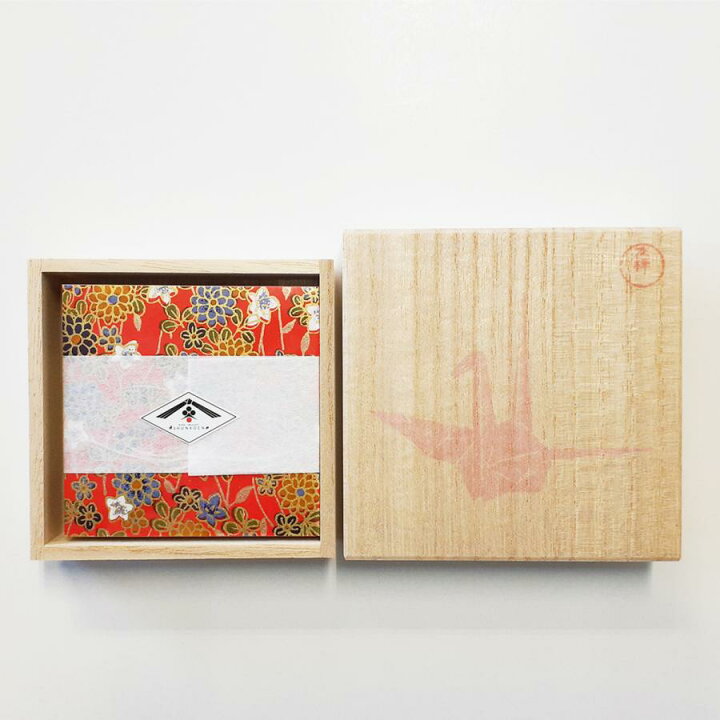 楽天市場】本格手染友禅和紙 桐箱 千代紙セット 7.5×7.5cm 100枚入り 