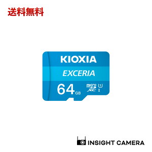 KIOXIA(LINVA) Ń microSD 64GB UHS-I Class10 (őǏox100MB/s) Ki KLMEA064G