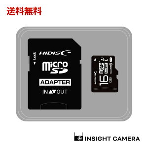 HIDISC microSDHC�J�[�h 16GB CLASS10 UHS-1�Ή� HDMCSDH16GCL10UIJP3