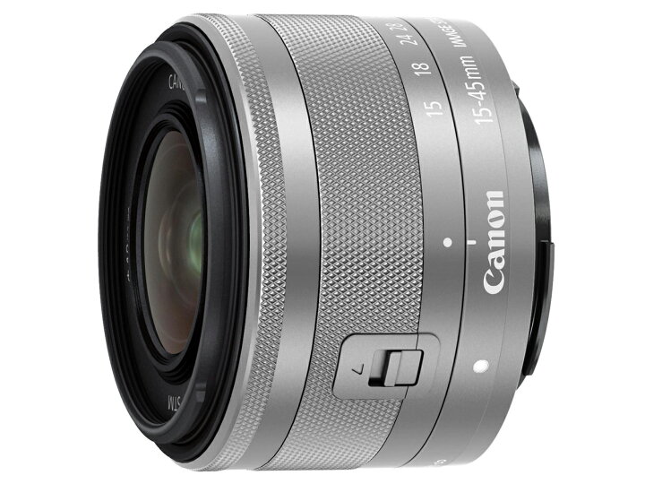 楽天市場】キヤノン EF-M15-45mm F3.5-6.3 IS STM シルバー 標準ズーム 