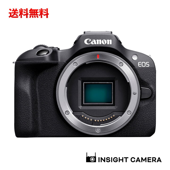 楽天市場】キヤノン EOS R100 ボディ ブラック ミラーレス一眼カメラ 