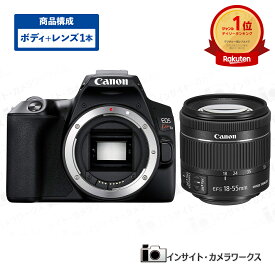 キヤノン EOS Kiss X10 ボディ ブラック + 標準ズームレンズセット EF-S18-55mm F4.0-5.6 IS STM デジタル一眼レフカメラ イオス Canon