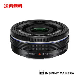 OM SYSTEM M.ZUIKO DIGITAL ED 14-42mm F3.5-5.6 EZ ubN dpP[LY[Y I[G VXe