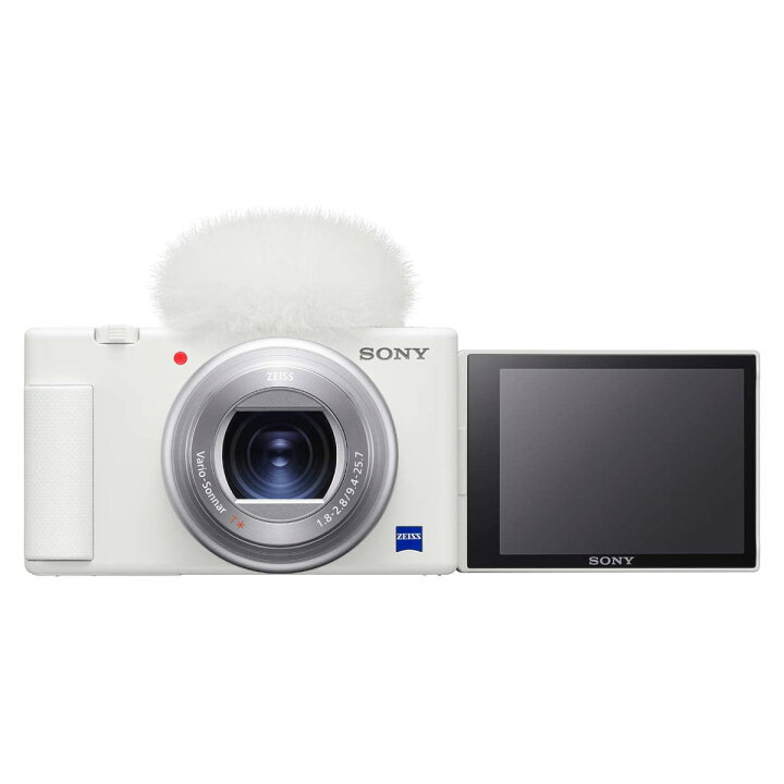 楽天市場】ソニー VLOGCAM ZV-1 ボディ ホワイト Vlog用カメラ SONY 