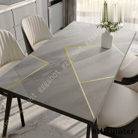 テーブルクロス PUレザーテーブルマット 無地 大理石柄 北欧風 長方形 テーブルマット 四季通用 お手入れ簡単 おしゃれ 耐久 汚れ防止 防水 防油 耐久 耐熱