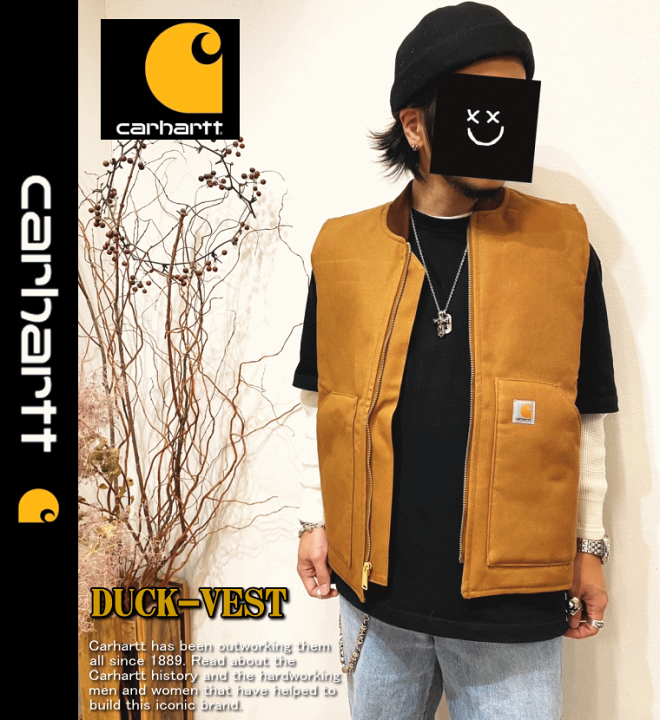 楽天市場】Carhartt カーハート Duck Vest V01 ダック ワーク