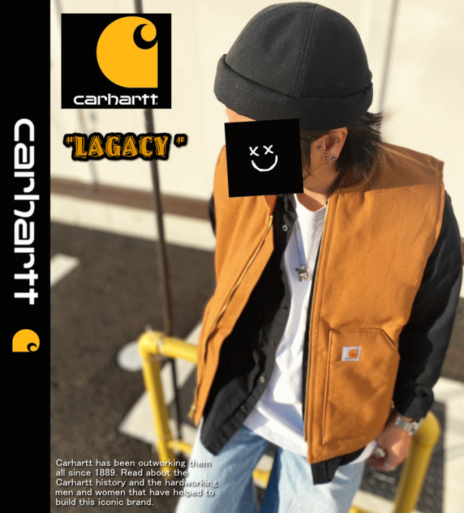 carhartt DUCK VEST V01　ダックベスト カーハート Amazon | [カーハート] ベスト V01 ダックベスト メンズ