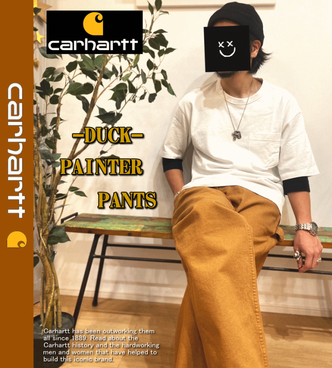 楽天市場】Carhartt カーハート WASHED DUCK PAINTER PANTS B11
