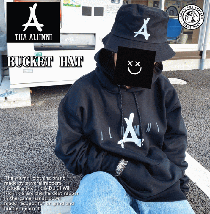楽天市場】Tha Alumni Clothing アルムナイ クロージング LOGO BUCKET 