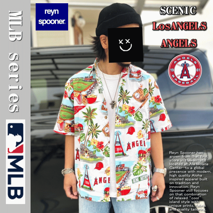 楽天市場】【夏物処分】 Reyn Spooner レインスプーナー MLB SCENIC