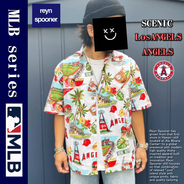 楽天市場】【夏物処分】 Reyn Spooner レインスプーナー MLB SCENIC