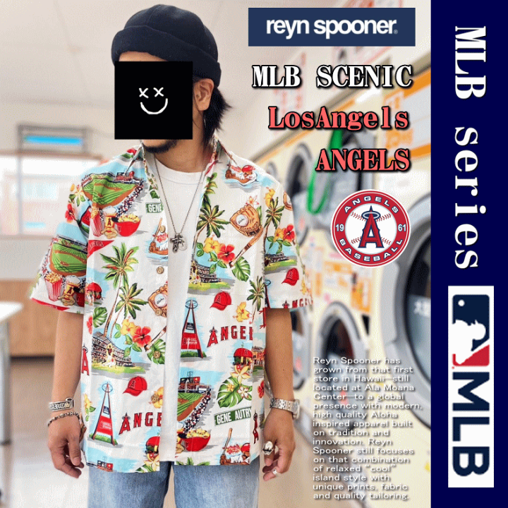 楽天市場】【夏物処分】 Reyn Spooner レインスプーナー MLB SCENIC