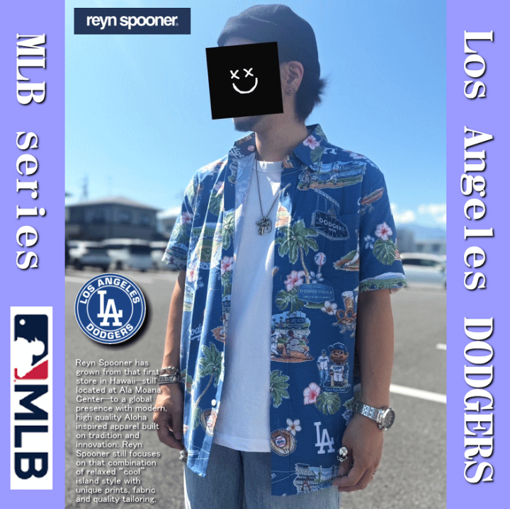 楽天市場】Reyn Spooner レインスプーナー MLB SCENIC Los Angeles