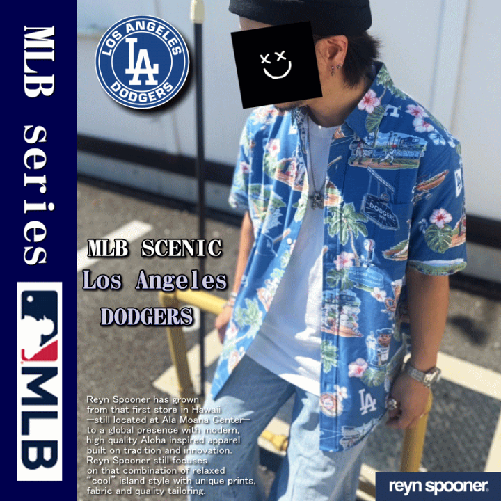楽天市場】Reyn Spooner レインスプーナー MLB SCENIC Los Angeles