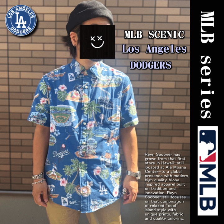 楽天市場】Reyn Spooner レインスプーナー MLB SCENIC Los Angeles