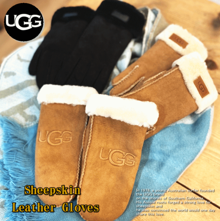 UGG アグ シープスキンミトングローブ 116598.jpg