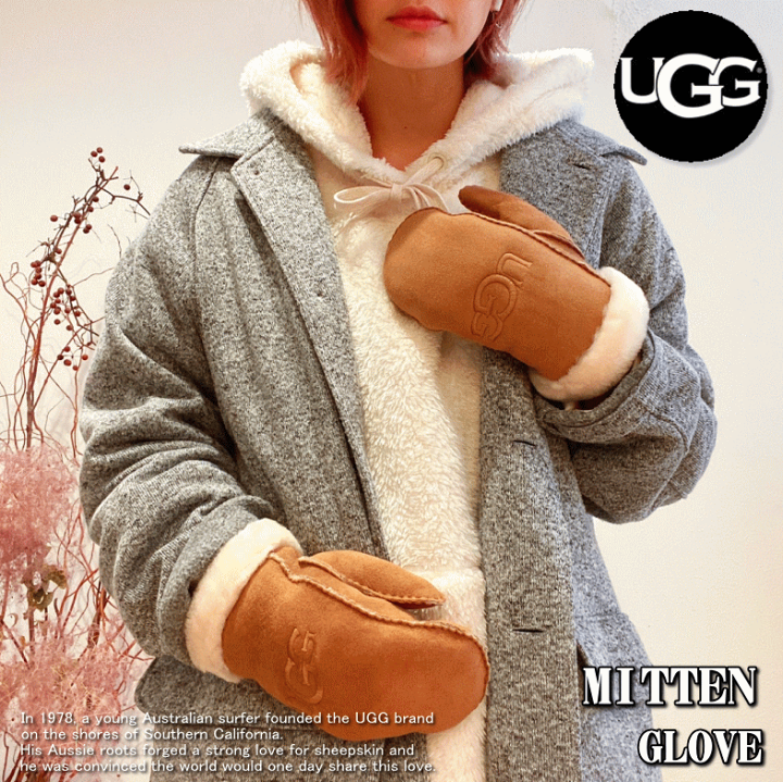 楽天市場】UGG アグ Sheepskin MITTEN GLOVE シープスキン
