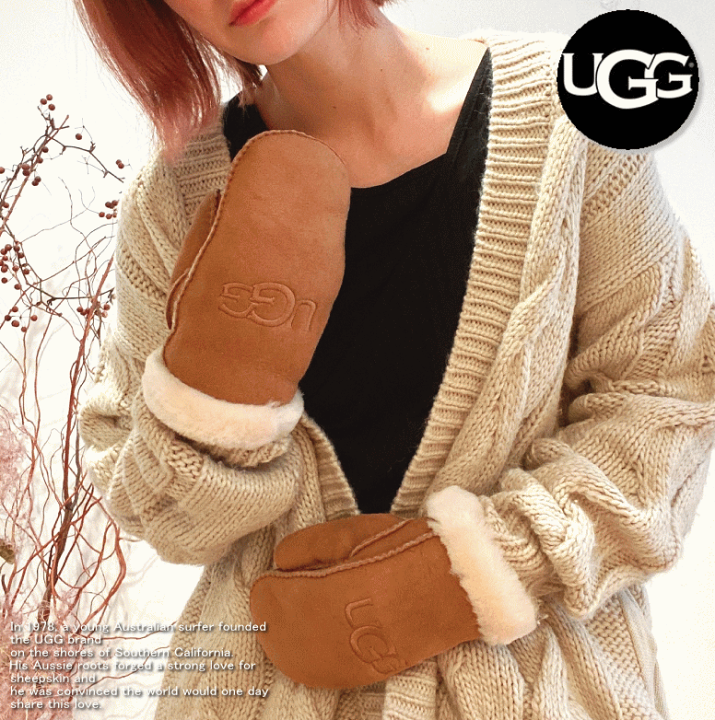 UGG アグ シープスキンミトングローブ 楽天市場】UGG アグ Sheepskin MITTEN GLOVE シープスキン