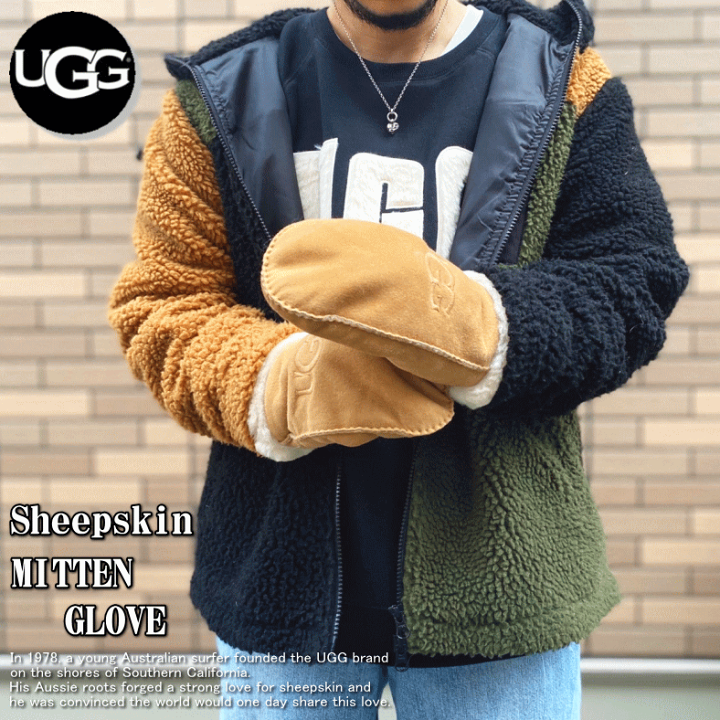 楽天市場】UGG アグ Sheepskin MITTEN GLOVE シープスキン