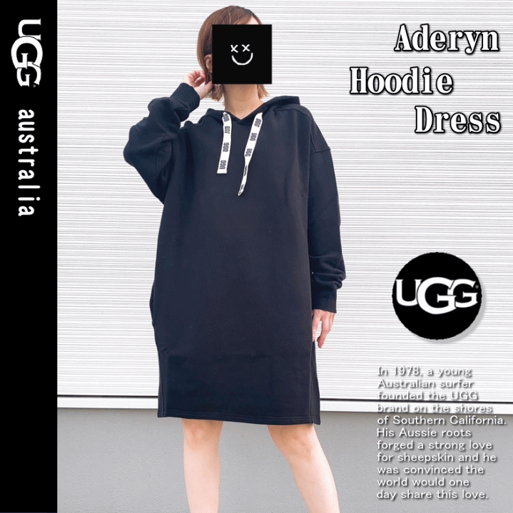 楽天市場】【超上質スウェット生地】 UGG アグ Aderyn Hoodie Dress 裏