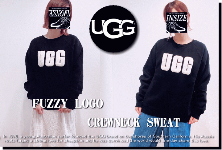 UGG ロゴ スウェット Lサイズ 楽天市場】UGG スウェット アグ レディース マデリン ファジー