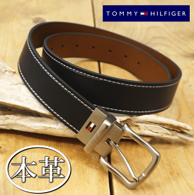 【本革仕様】 【米国モデル】 Tommy Hilfiger トミー ヒルフィガー REVERSIBLE BELTS リバーシブル ベルト 天然皮革(牛革レザー)