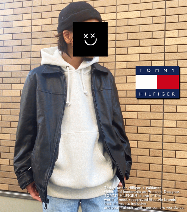 楽天市場】Tommy Hilfiger トミー ヒルフィガー FAUX LEATHER JACKET