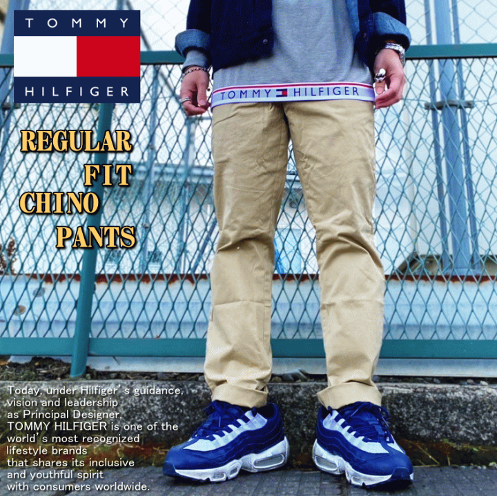 TOMMY RICHARD QUINN トミーヒルフィガー ワイドチノパンツ | malagic.com