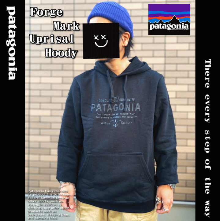 楽天市場】PATAGONIA パタゴニア Forge Mark Uprisal Hoody 裏起毛