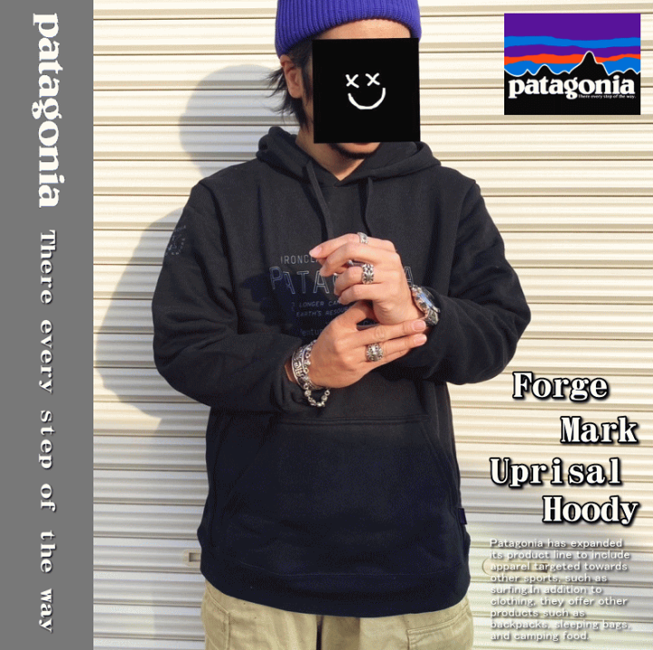 楽天市場】PATAGONIA パタゴニア Forge Mark Uprisal Hoody 裏起毛 