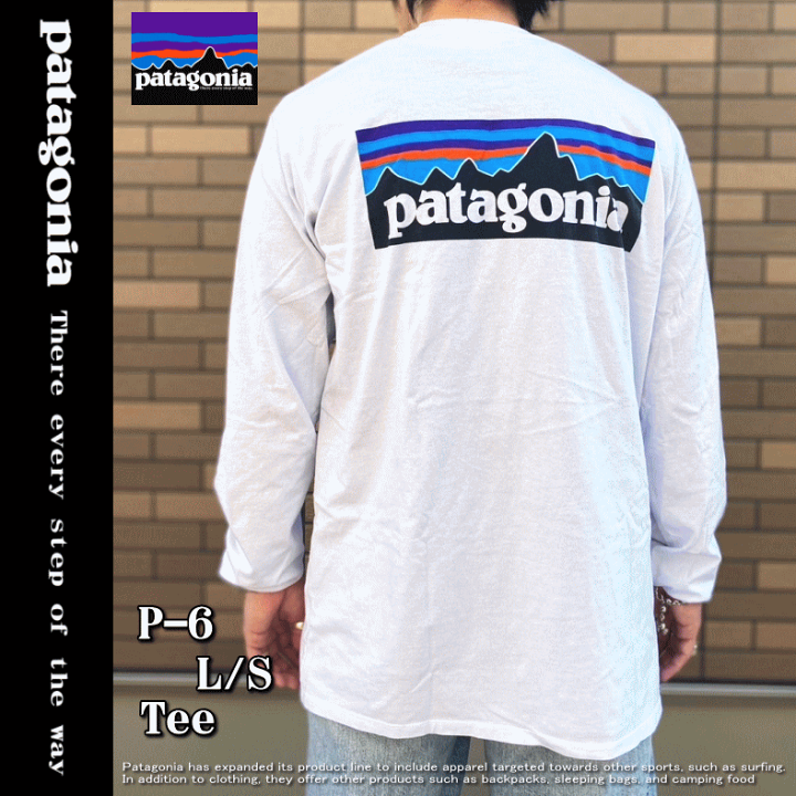 楽天市場】PATAGONIA パタゴニア P-6 Logo Long Sleeve T-shirts