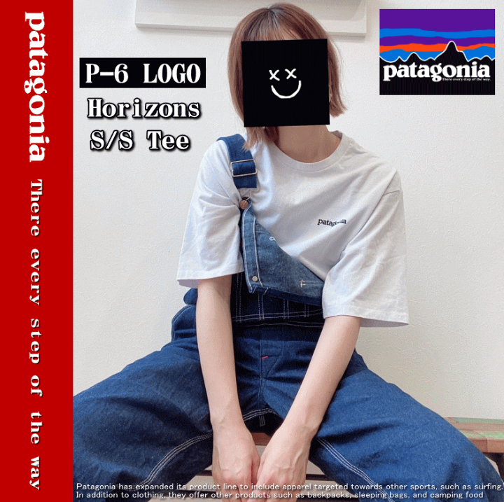 楽天市場】PATAGONIA パタゴニア P-6 Logo Short Sleeve T
