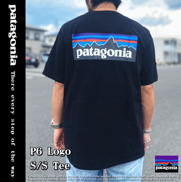 hina009様ご確認用♥オーダー品 楽天市場】PATAGONIA パタゴニア P-6 Logo Short Sleeve T-shirts ロゴ